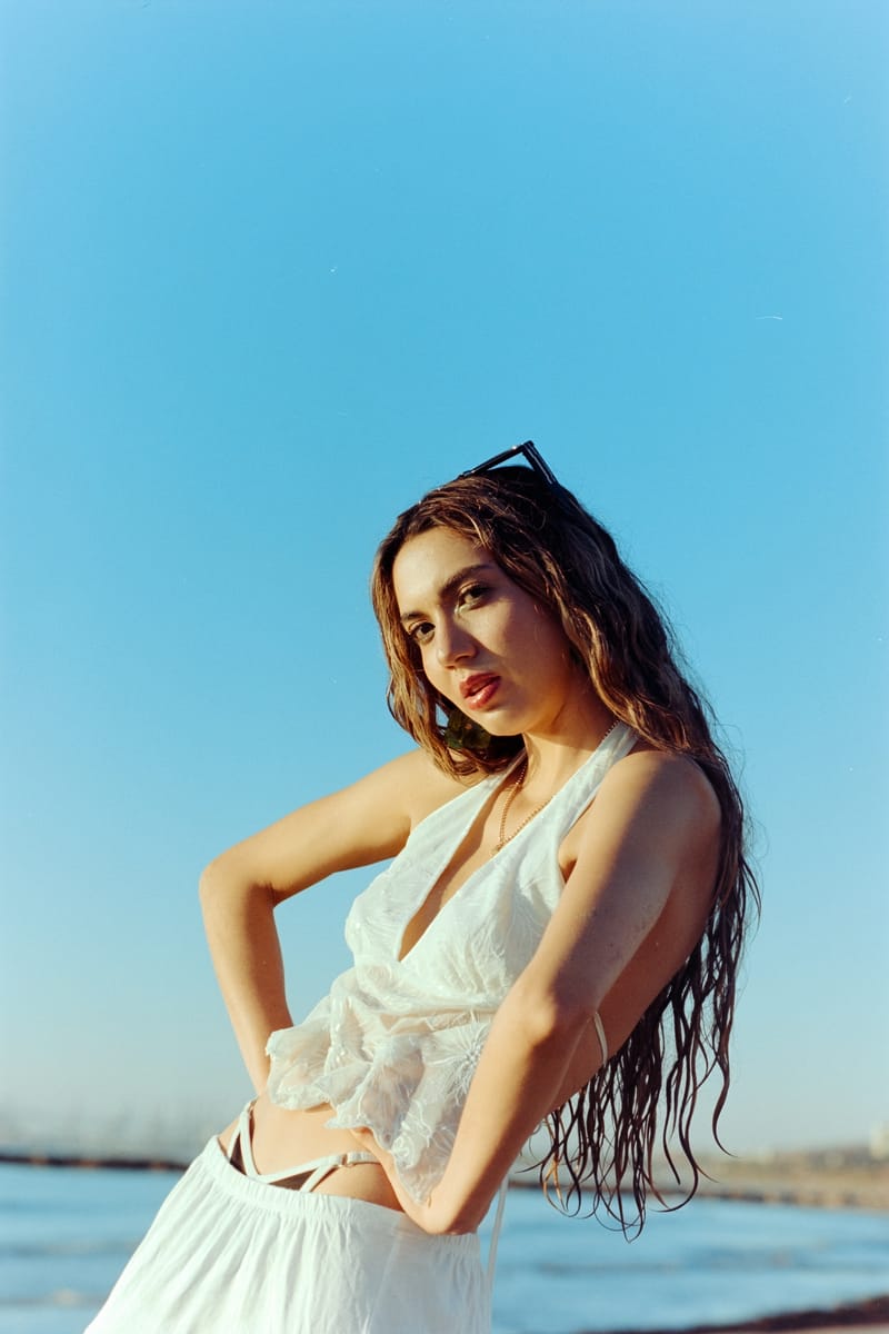 Melani, Beach photograph