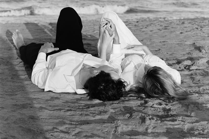 Kateryna & Nerijus, B&W photograph